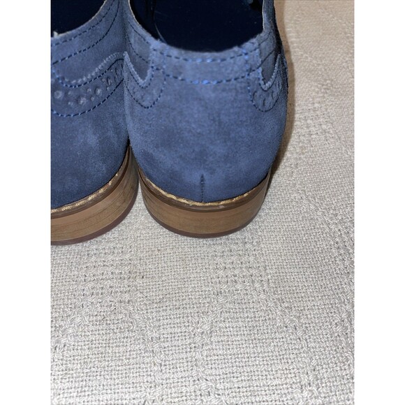 La Milano Men’s Dress Shoes Size 9.5 M Blue Suede Leather Athleisure Business main image 6